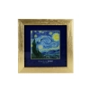 Obrazek - V. van Gogh, Gwiaździsta noc, złota ramka (CARMANI)