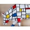 CowParade New York 2000, Moondriaan, autor: Jon Eastman.