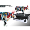 Cowparade New York 2000, Ziv's Udderly Cool Cow, autor: Marcie Ziv.