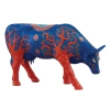 CowParade L?on, Mexico 2008, Folk Cow, artysta nieznany.