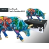 CowParade North Carolina 2012, Birtha, autor: Andria Linn.