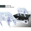 CowParade Arty Cow Private collection, autor: Michael Clave.