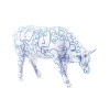 CowParade Arty Cow Private collection, autor: Michael Clave.