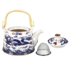 Czajnik ceramiczny z zaparzaczem
