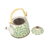 Czajnik ceramiczny z zaparzaczem