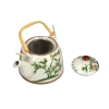 Czajnik ceramiczny z zaparzaczem