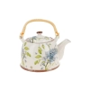 Czajnik ceramiczny z zaparzaczem - Bez (CARMANI)