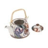 Czajnik ceramiczny z zaparzaczem - Tulipany (CARMANI)