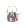 Czajnik ceramiczny z zaparzaczem - Tulipany (CARMANI)