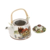 Czajnik ceramiczny z zaparzaczem - Dworek nad stawem (CARMANI)
