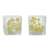 Świecznik szklany + tealight - G. Klimt, Drzewo życia (CARMANI)