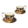 Filiżanka espresso Vanessa - G. Klimt, Pocałunek (CARMANI)