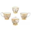Filiżanka espresso Vanessa - G. Klimt, Drzewo życia, białe tło (CARMANI)