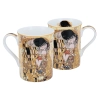 Kubek Classic New - G. Klimt, Pocałunek (kremowe tło, CARMANI)