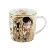 Kubek w puszce - G. Klimt, Pocałunek, kremowe tło (CARMANI)
