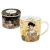 Kubek w puszce - G. Klimt, Adela, kremowe tło (CARMANI)