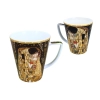 Kpl. filiżanka i kubek - G. Klimt, Pocałunek (CARMANI)