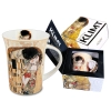 Kubek - G. Klimt, Pocałunek, kremowe tło (CARMANI)