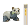 Panda z listkiem