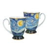 Kpl. 2 kubków w sercu - V. van Gogh, Gwiaździsta noc (CARMANI)