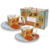 Kpl. 2 filiżanek espresso - V. van Gogh, Słoneczniki (CARMANI)
