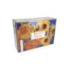 Kpl. 2 filiżanek ze spodkami - V. van Gogh, Słoneczniki i Irysy (CARMANI)