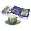 Filiżanka espresso ze spodkiem - V. van Gogh, Irysy (CARMANI)