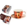 Filiżanka espresso ze spodkiem - A. Modigliani, Kobieta w kapeluszu (CARMANI)