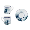 Kpl. Filiżanka ze spodkiem - Hokusai Katsushika, Wielka fala w Kanagawie (CARMANI)