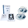 Kpl. 2 filiżanek espresso - Hokusai Katsushika, Wielka fala w Kanagawie (CARMANI)