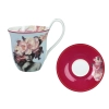 Filiżanka ze spodkiem - L. Lozano, Lady`s Floral Symphony (CARMANI)