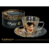 Filiżanka espresso - G. Klimt. Pocałunek (CARMANI)