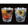 Kpl. 2 szklanek do whisky - V. Van Gogh. Gwiaździsta Noc + Taras kawiarni w nocy (CARMANI)