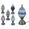 Lampa stołowa - klosz pojedynczy, wielokolorowy