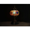 Lampa stołowa - klosz pojedynczy, wielokolorowy