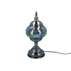 Lampa stołowa - klosz pojedynczy, wielokolorowy