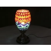 Lampa stołowa - klosz pojedynczy, wielokolorowy