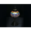 Lampa stołowa - klosz pojedynczy, wielokolorowy