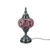 Lampa stołowa - klosz pojedynczy, wielokolorowy