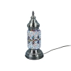Lampa stołowa - klosz pojedynczy, wielokolorowy
