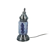 Lampa stołowa - klosz pojedynczy, wielokolorowy
