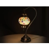 Lampa stołowa - klosz pojedynczy, wielokolorowy