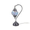 Lampa stołowa - klosz pojedynczy, wielokolorowy