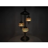 Lampa podłogowa - trzy klosze, wielokolorowe