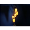 Lampa podłogowa - pięć kloszy, wielokolorowych