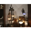 Lampa ścienna - klosz pojedynczy, wielokolorowy