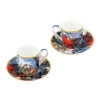 Kpl. 2 filiżanek espresso - P. P. Rubens (CARMANI)