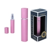 Atomizer - pojemnik karbowany na perfumy/wodę/odświeżacz twarzy/płyn antybakteryjny - różowy