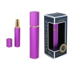 Atomizer - pojemnik karbowany na perfumy/wodę/odświeżacz twarzy/płyn antybakteryjny - fuksja