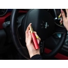Atomizer - pojemnik karbowany na perfumy/wodę/odświeżacz twarzy/płyn antybakteryjny - czerwony